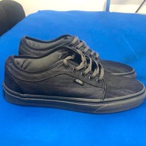 Vans 8.5 US Men’s Chukka low dark grey Canvas & Pewter skate shoes